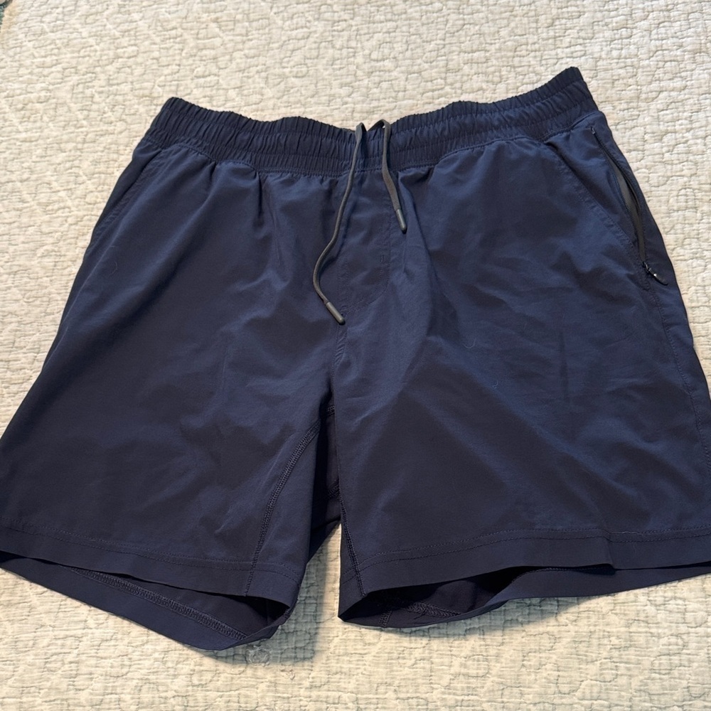 RHONE Dark Blue Performance Shorts